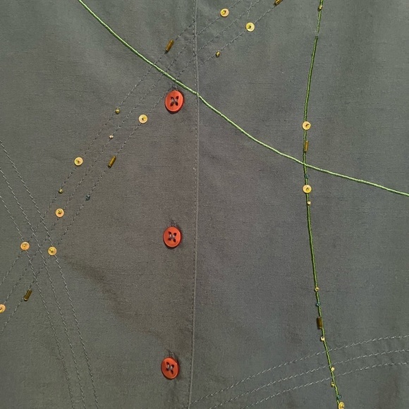 KORET~WOMEN’S BLUE SHIRT~M - Picture 6 of 6